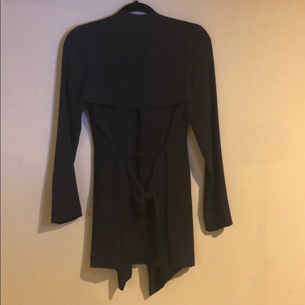 Navy drape jacket - Picture 4 of 5